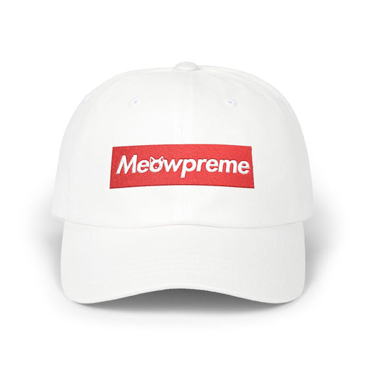 Meowpreme Classic Dad Hat