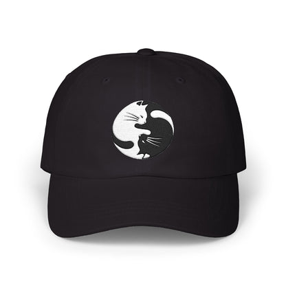Yin Yang Kitties Classic Dad Hat