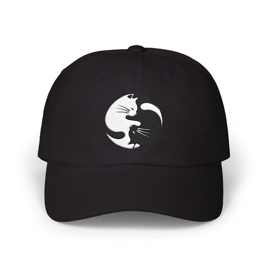 Yin Yang Kitties Classic Dad Hat