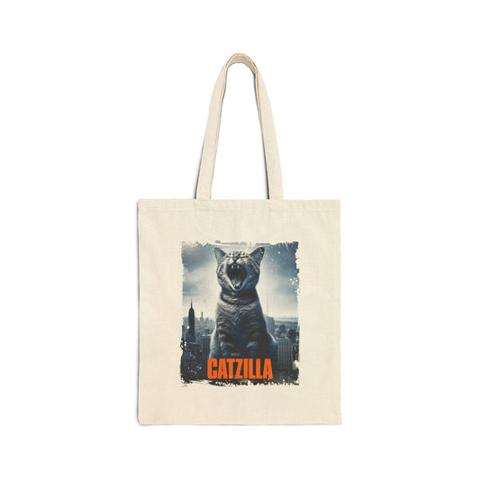 Catzilla Tote Bag