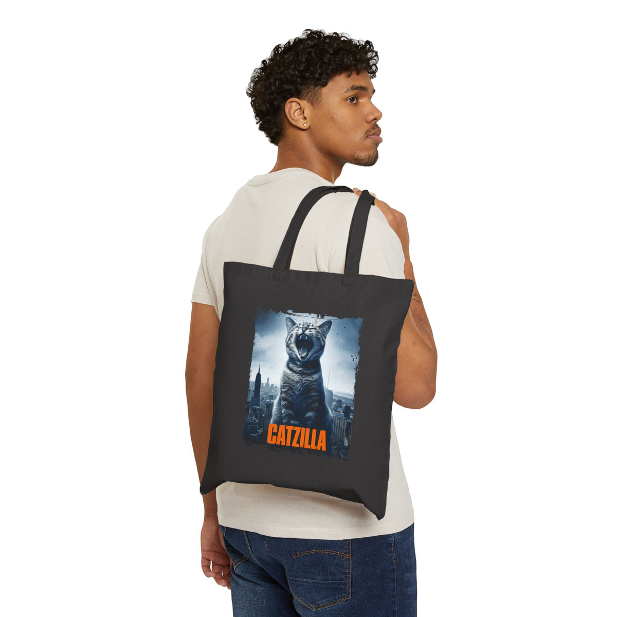 Catzilla Tote Bag