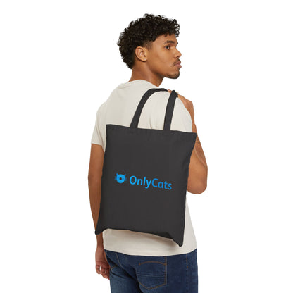 OnlyCats Canvas Tote Bag