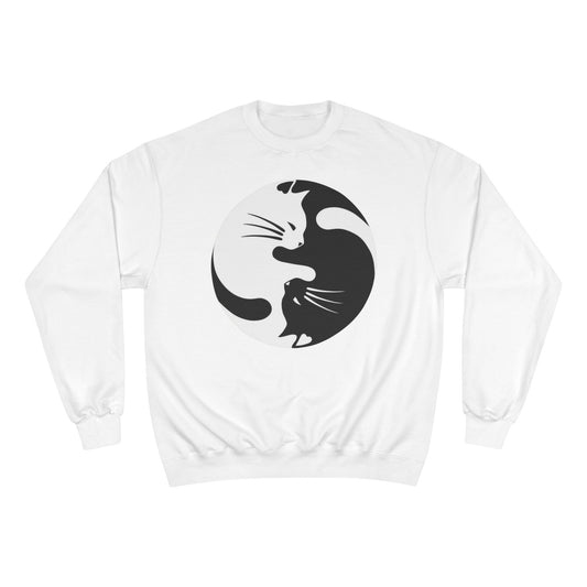 Yin Yang Kitties Sweatshirt