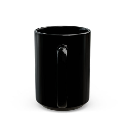 Yin Yang Kitties Black Cofee Mug