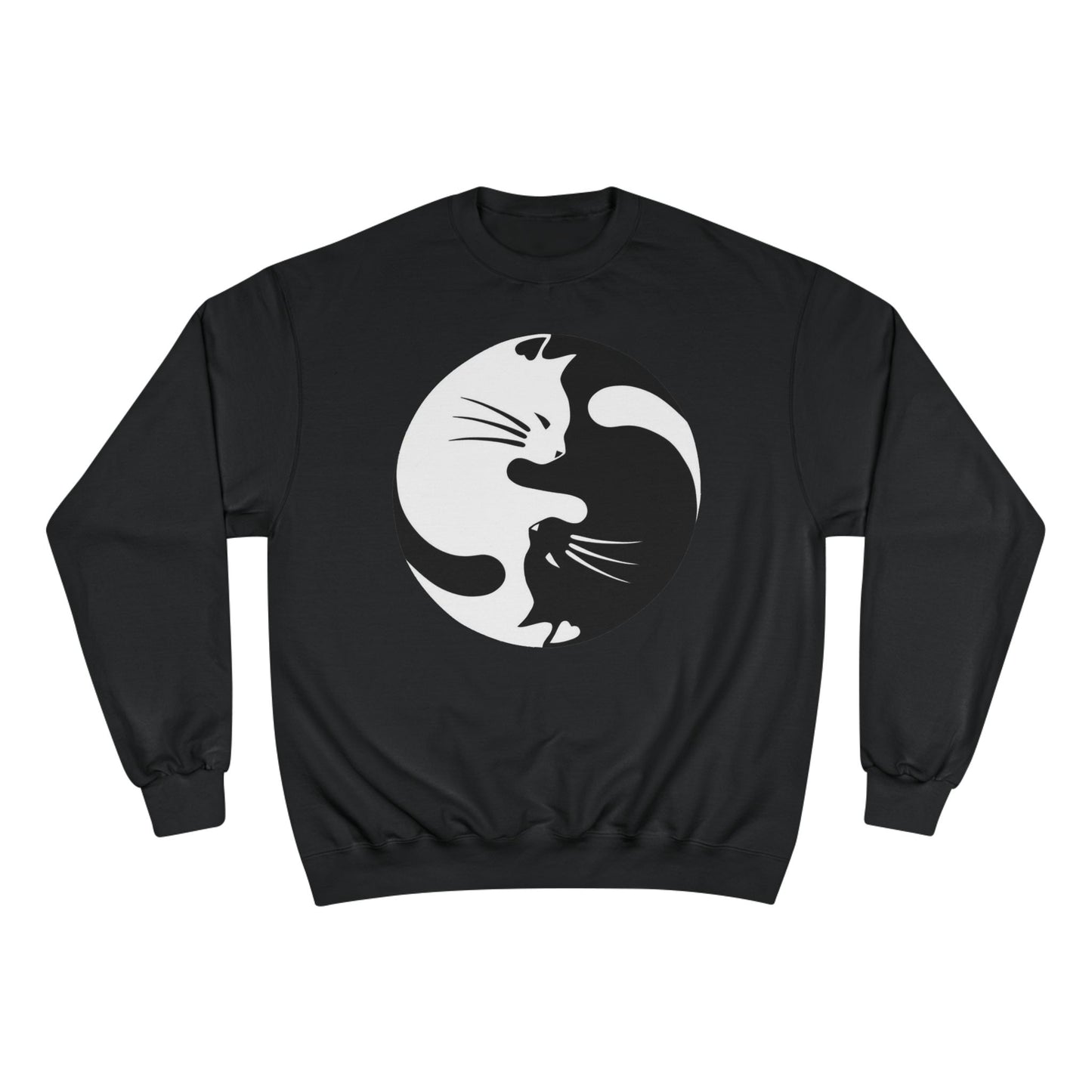 Yin Yang Kitties Sweatshirt