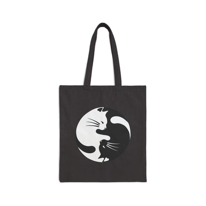 Yin Yang Kitties Tote Bag