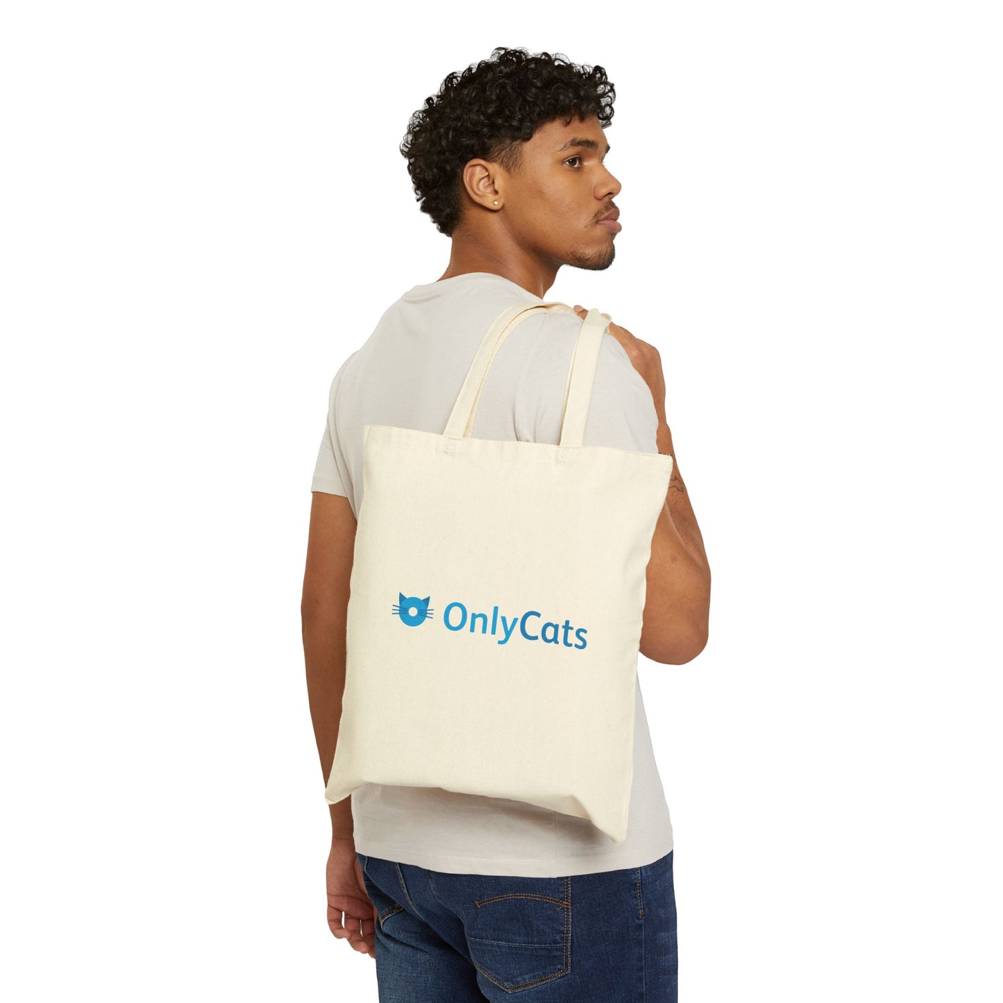 OnlyCats Canvas Tote Bag