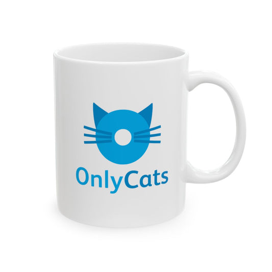 OnlyCats White Coffee Mug
