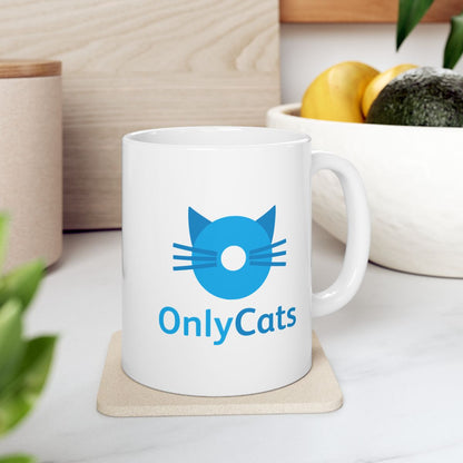 OnlyCats White Coffee Mug