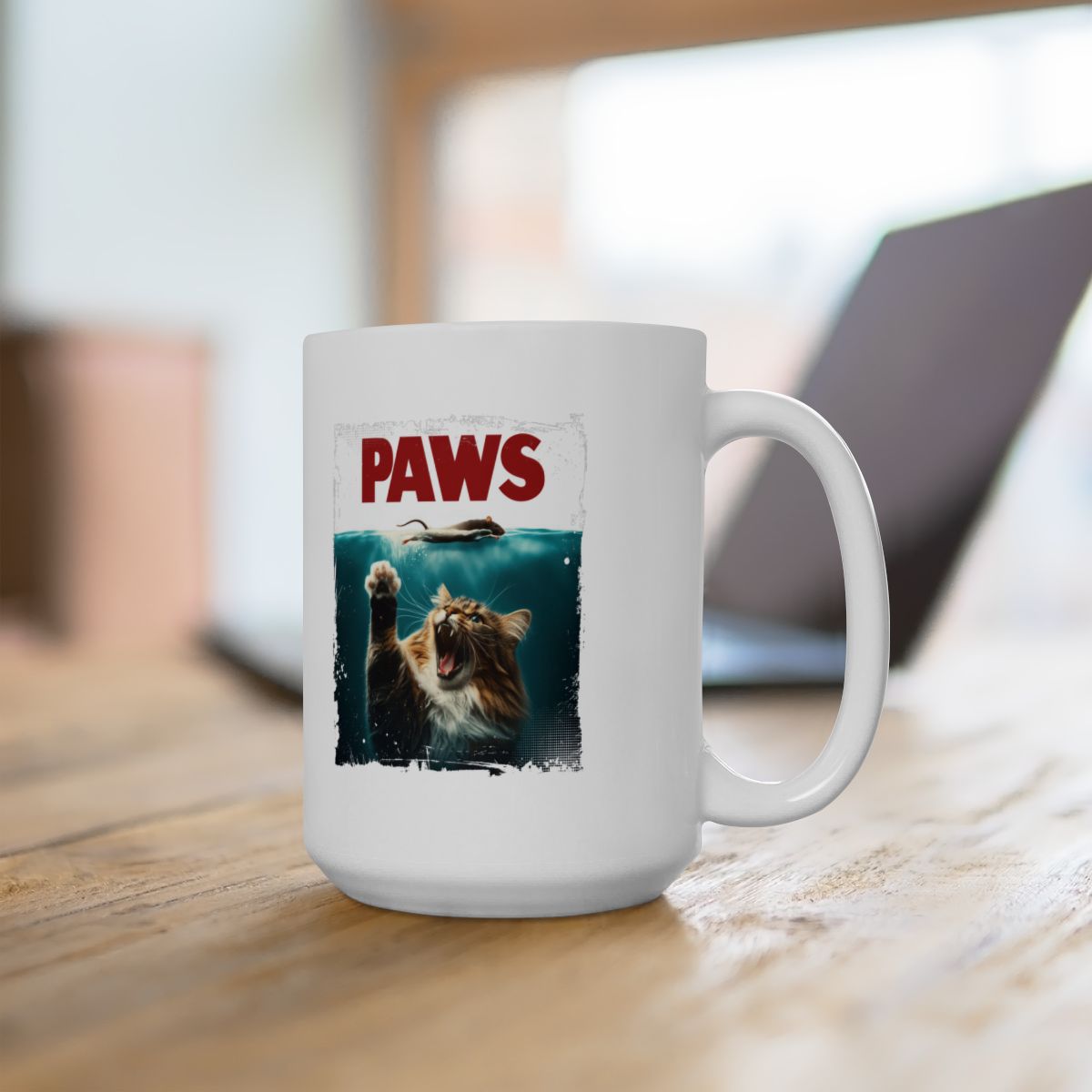 Paws White Coffee Mug