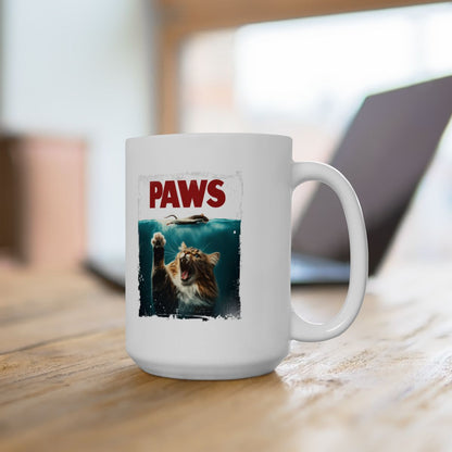 Paws White Coffee Mug