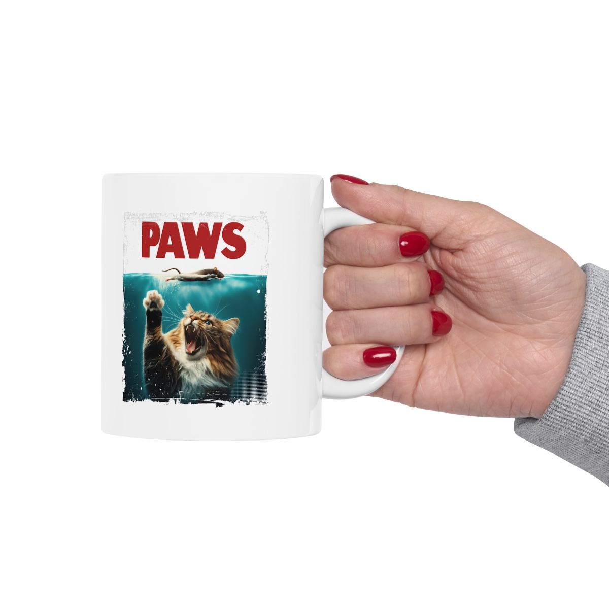 Paws White Coffee Mug