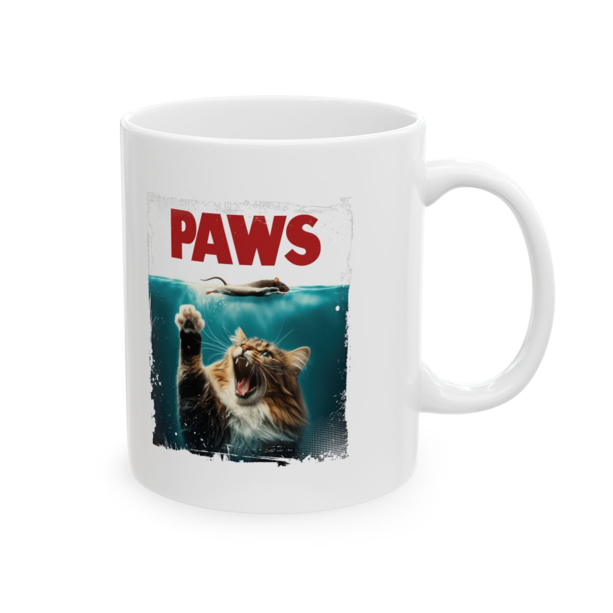 Paws White Coffee Mug