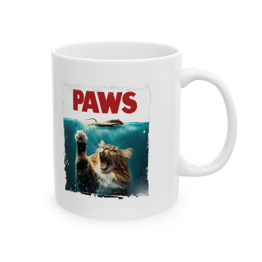 Paws White Coffee Mug