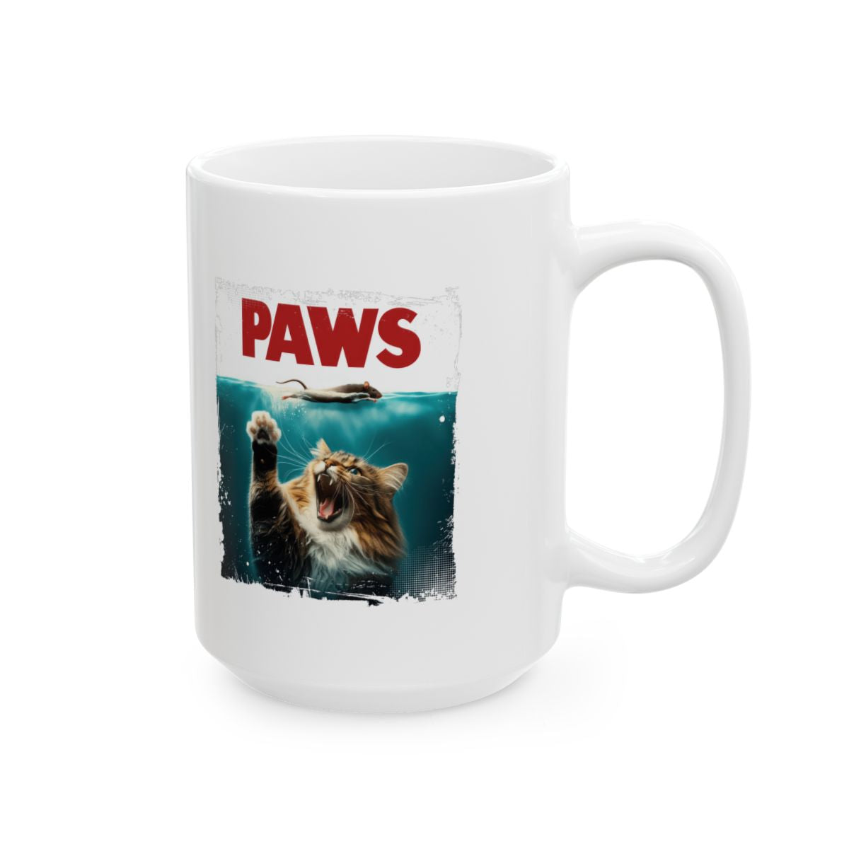 Paws White Coffee Mug