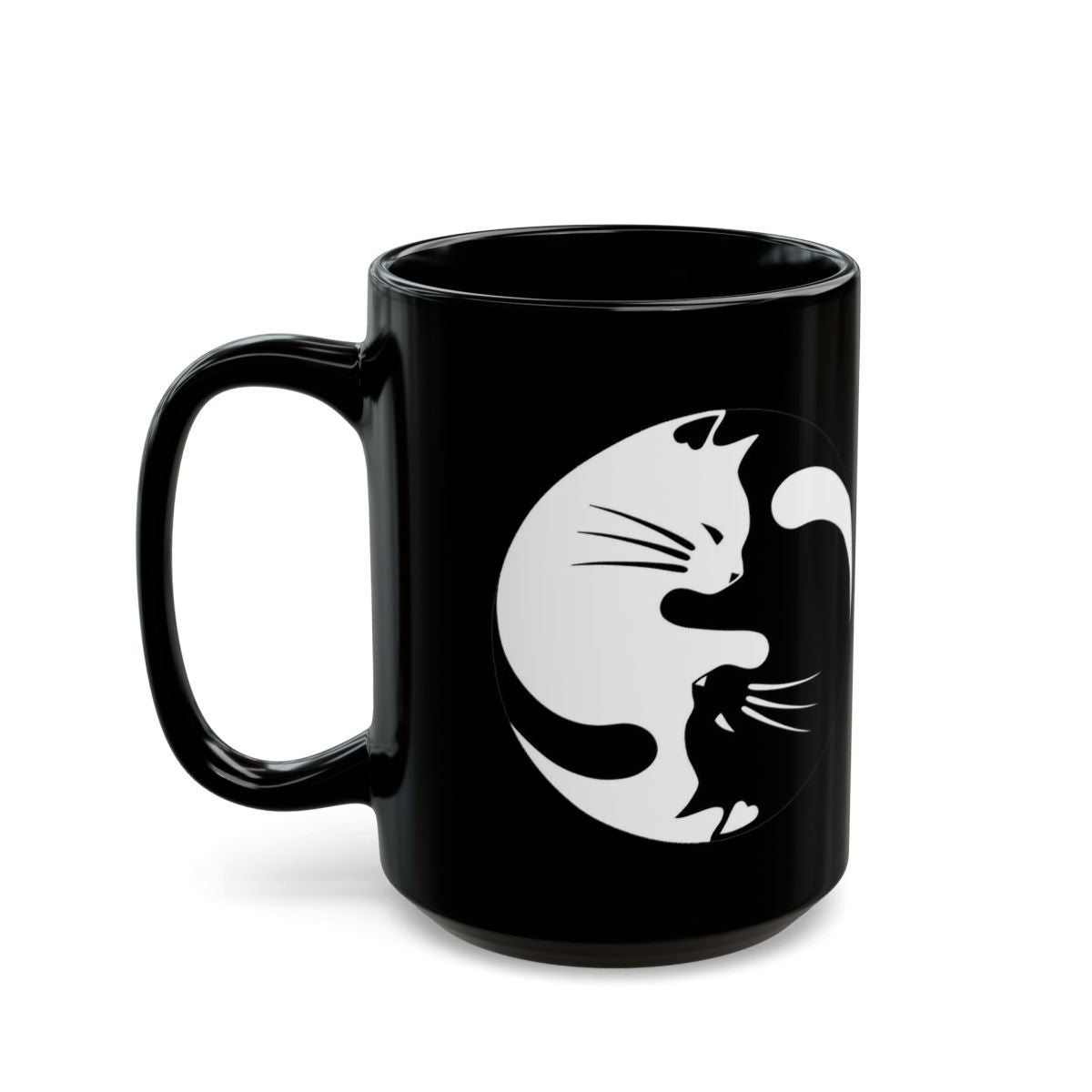 Yin Yang Kitties Mug