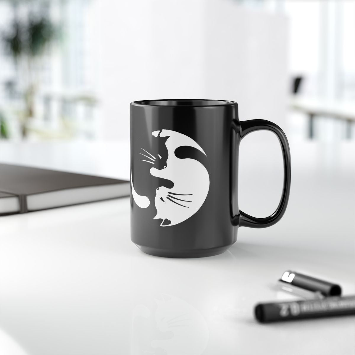 Yin Yang Kitties Mug