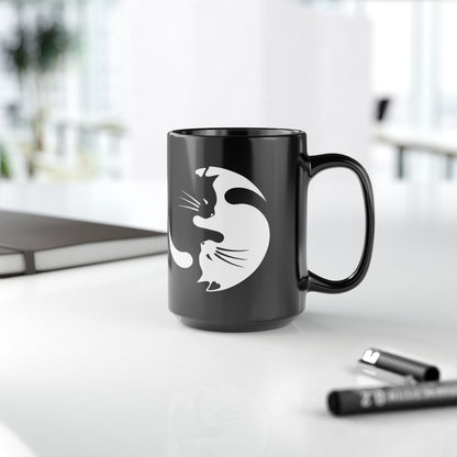 Yin Yang Kitties Mug