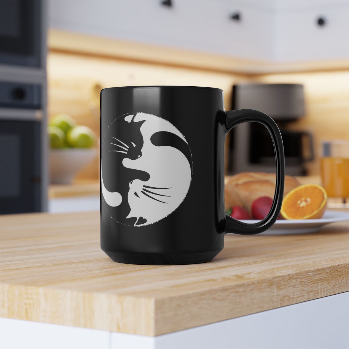 Yin Yang Kitties Mug